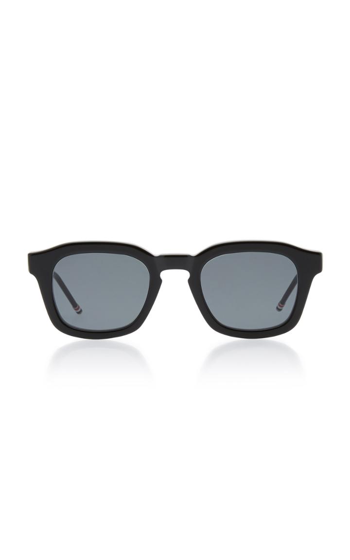 Thom Browne Matte Acetate Square Sunglasses