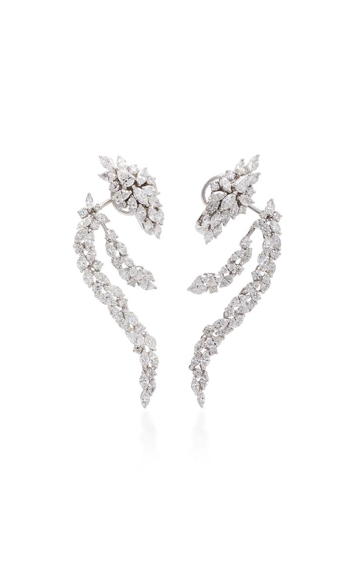 Yeprem Chevalier Diamond Drop Earrings