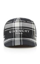 Givenchy Logo-embroidered Checked Shell Baseball Cap