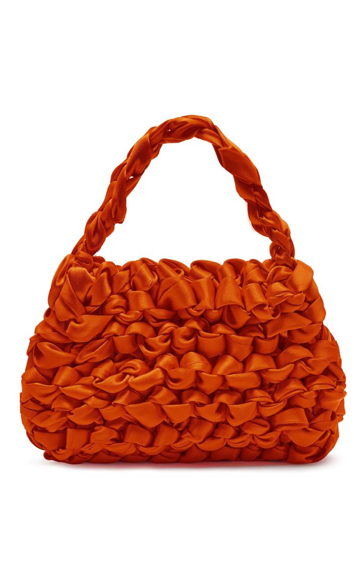 Miista Theodore Knotted Satin Bag