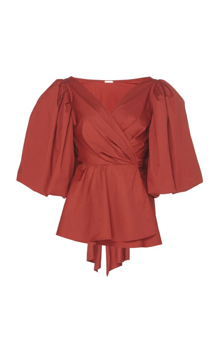 Johanna Ortiz El Amor De Mi Tierra Cotton-blend Top