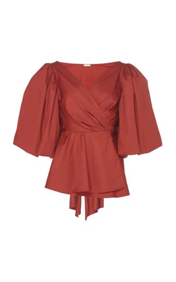 Johanna Ortiz El Amor De Mi Tierra Cotton-blend Top