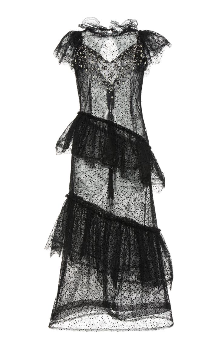 Rodarte Chantilly Lace Dress