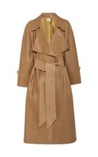 Moda Operandi The Row Au Belted Leather Wrap Coat