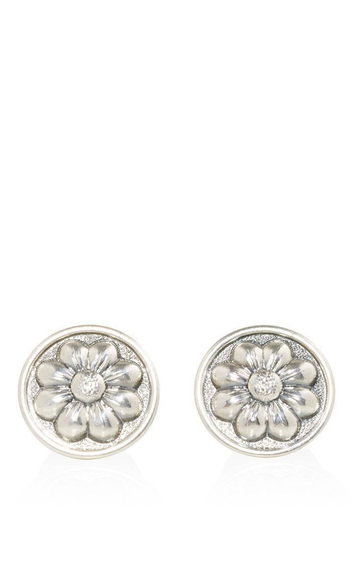 Buccellati Sterling Silver Daisy Cufflinks
