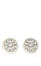Buccellati Sterling Silver Daisy Cufflinks