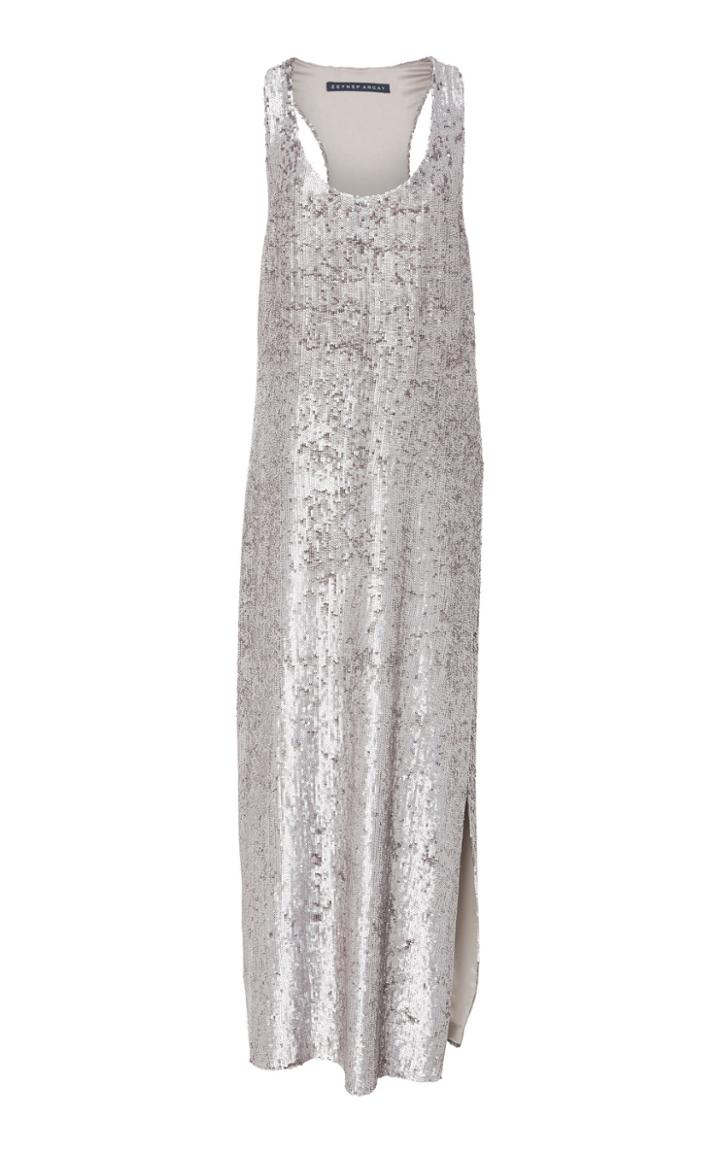Zeynep Aray Sequin Tank Dress