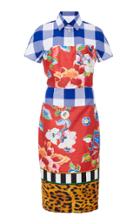 Stella Jean Picnic Combo Pencil Dress