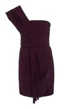 Cushnie Tassel-embellished Silk-blend Mini Dress