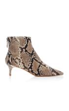 Alexandre Birman Kittie Python Ankle Boots