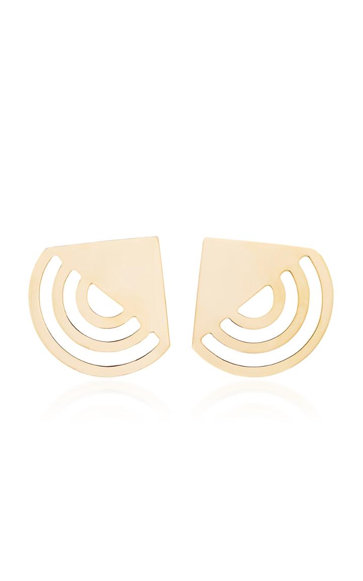 Bia Daidone Gatsby 24k Gold-plated Earrings