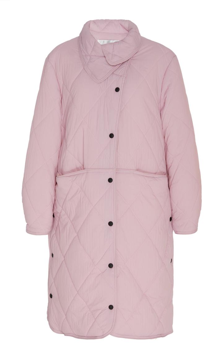 Moda Operandi Apparis Amara Quilted Long Coat Size: Xs
