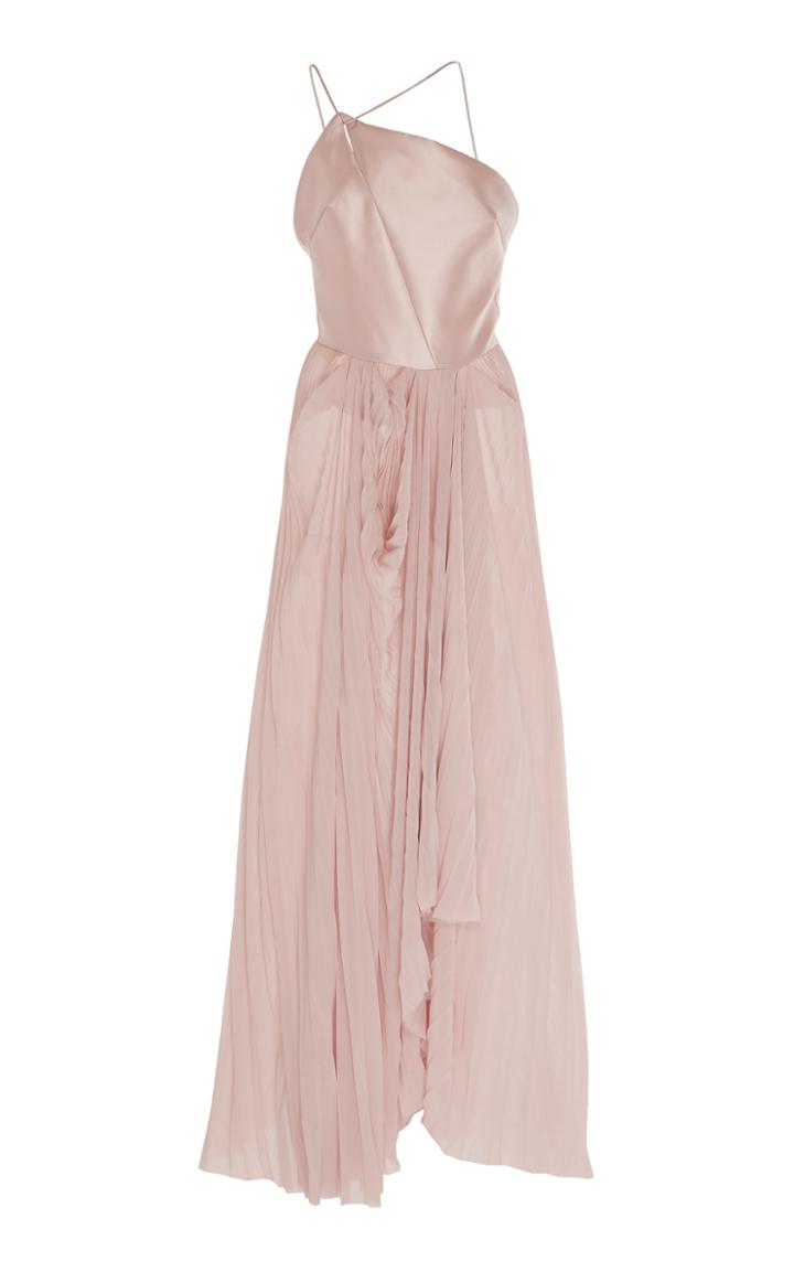 Moda Operandi Tre By Natalie Ratabesi The Selenite Satin Gown Size: 2