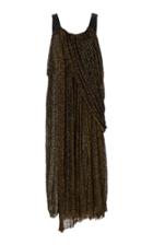 Moda Operandi Proenza Schouler Beaded Draped-accented Midi Dress Size: 0