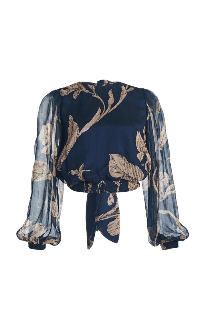 Moda Operandi Johanna Ortiz My Cherished Printed Crop Top