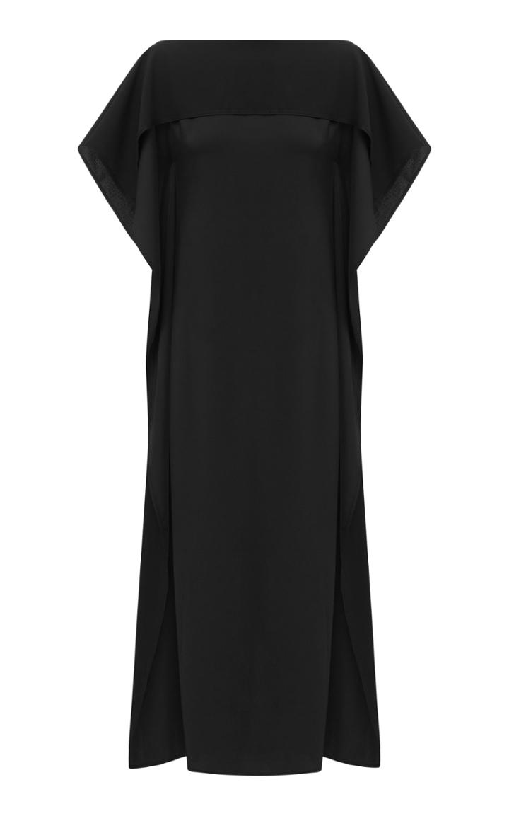 Moda Operandi Harris Tapper Sonn Drape-detailed Satin Maxi Dress