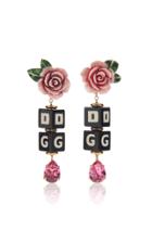 Dolce & Gabbana Rose Dice Earrings