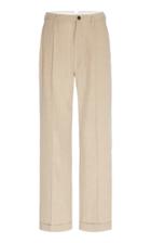 Maison Margiela Cotton-blend Straight-leg Pants