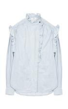 Isabel Marant Toile Gossia Ruffled Cotton-voile Shirt