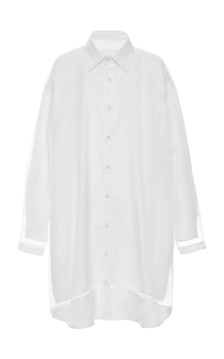 Moda Operandi Maison Margiela Crepe Shirt Dress Size: 36