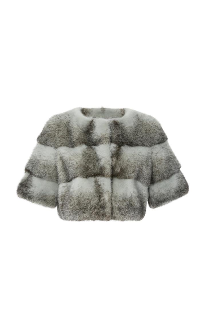 Pologeorgis The Stratus Mink Shrug