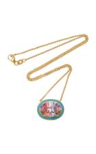 Sarah Hendler One-of-a-kind Unicorn Mystic Topaz Necklace