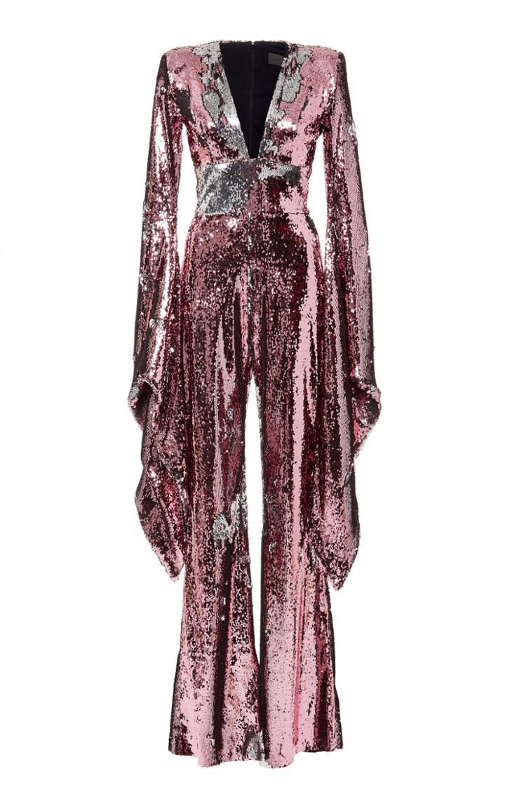Greta Constantine Sequin Embellished Jumpsuit