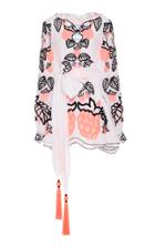 Yuliya Magdych Raspberry Cotton Dress