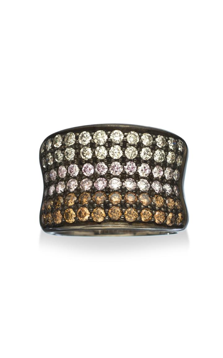 Sethi Couture Ombr Diamond 18k White Gold Ring