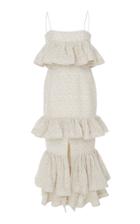 Acler Bingley Layered Cotton Midi Dress