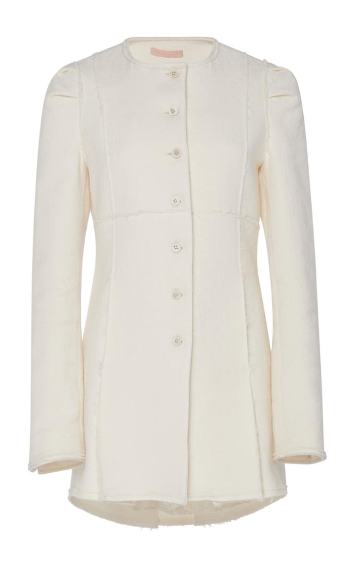 Brock Collection Paoli Wool Linen-blend Jacket