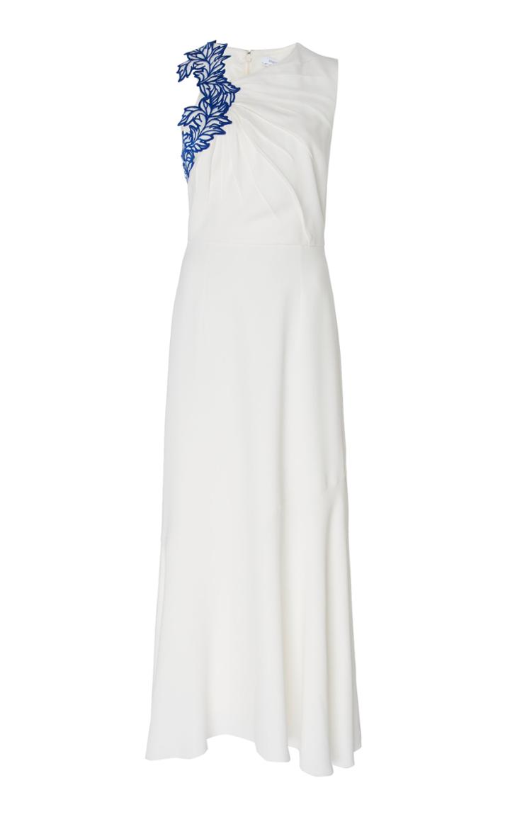 Moda Operandi Andrew Gn Asymmetric Cold-shoulder Crepe Dress Size: 38