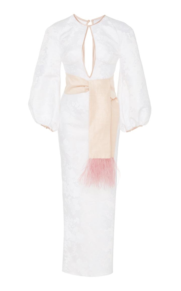 Markarian Bias Cut Midi Dress