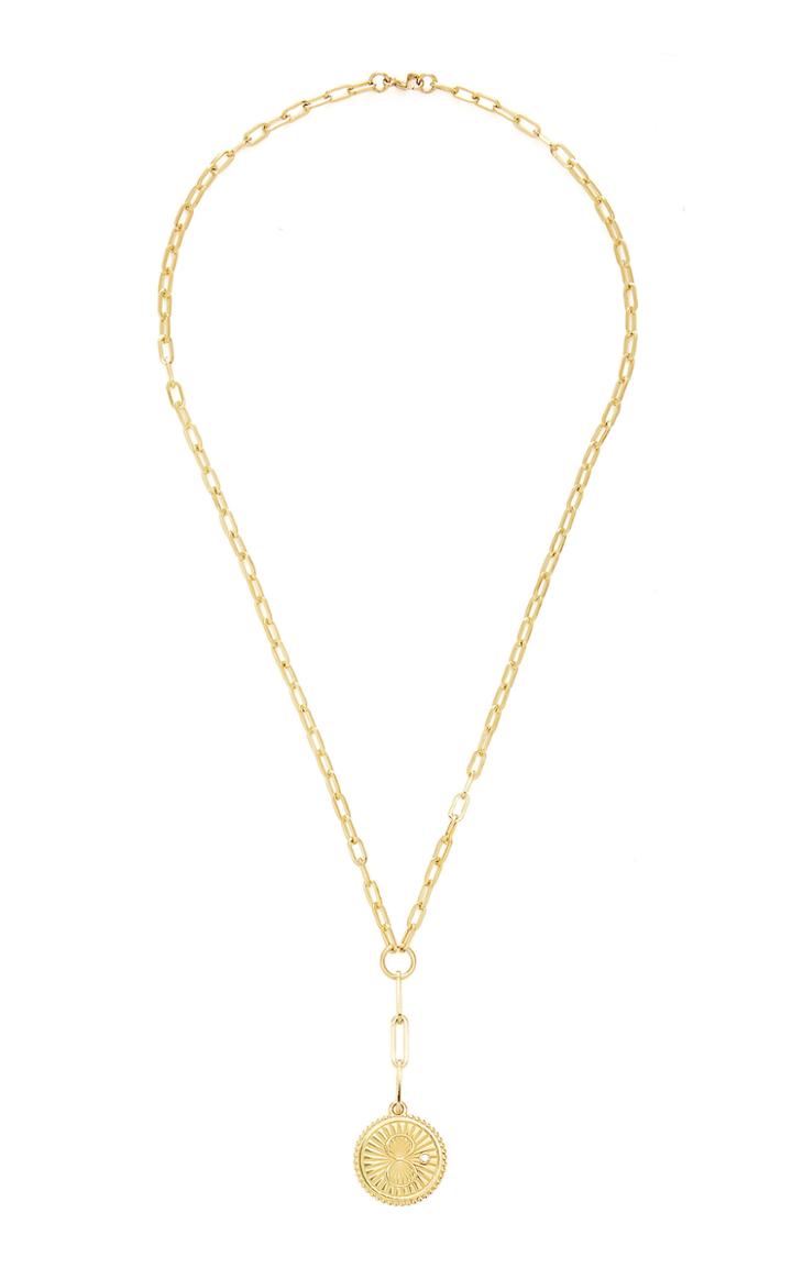Foundrae Karma 18k Gold And Diamond Necklace