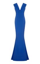 Safiyaa Cosima Draped Back Gown