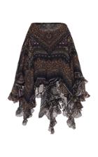 Moda Operandi Etro Printed Silk Gauze Skirt Size: 38