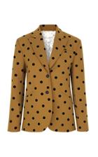 Stine Goya Vina Polka-dot Wool-blend Blazer