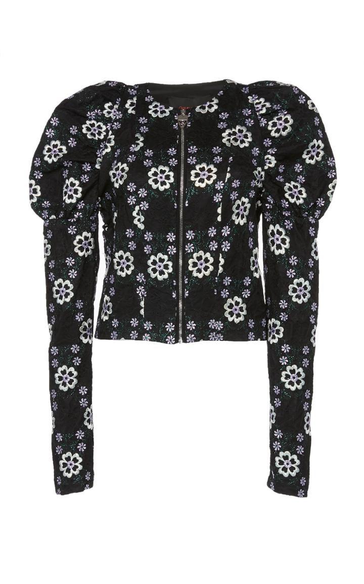 Giambattista Valli Balloon Shoulder Jacket