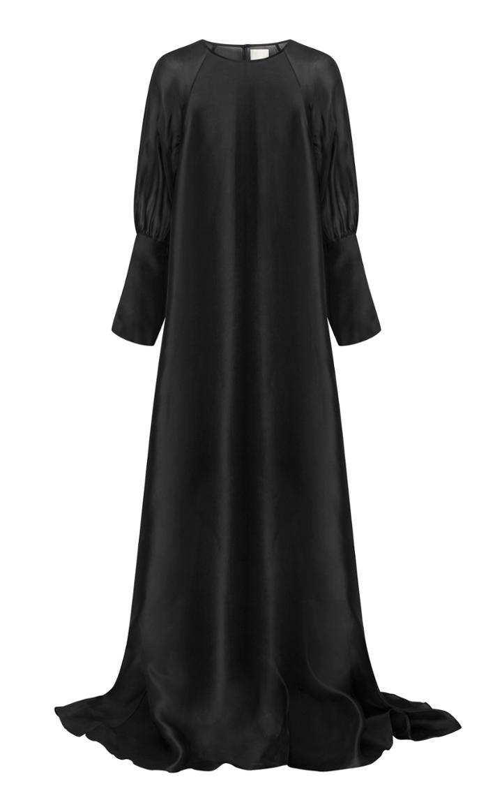 Moda Operandi Harris Tapper Caius Oversized Bishop-sleeve Silk Organza Gown