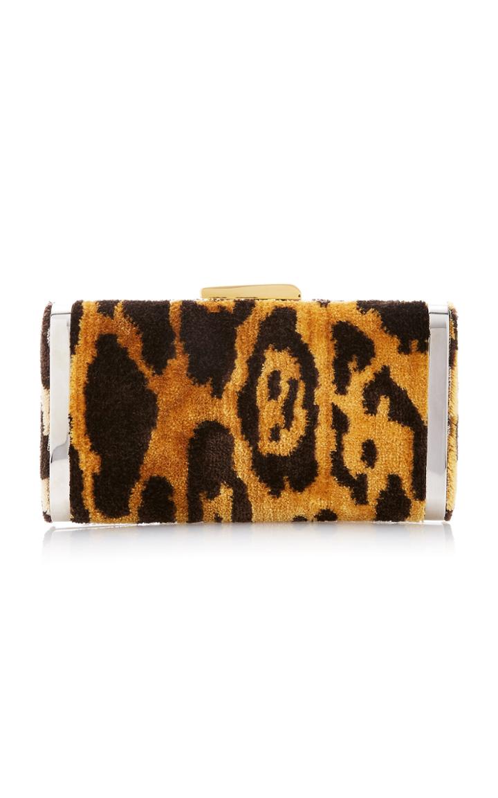 Hayward Venetian Brocade Long Slim Box Clutch