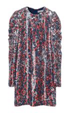 By Malene Birger Oroya Printed Sequin Mini Dress