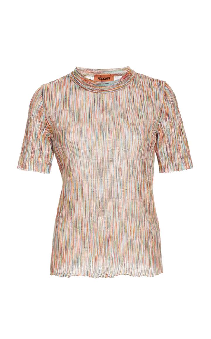 Missoni Printed Cotton-blend Top