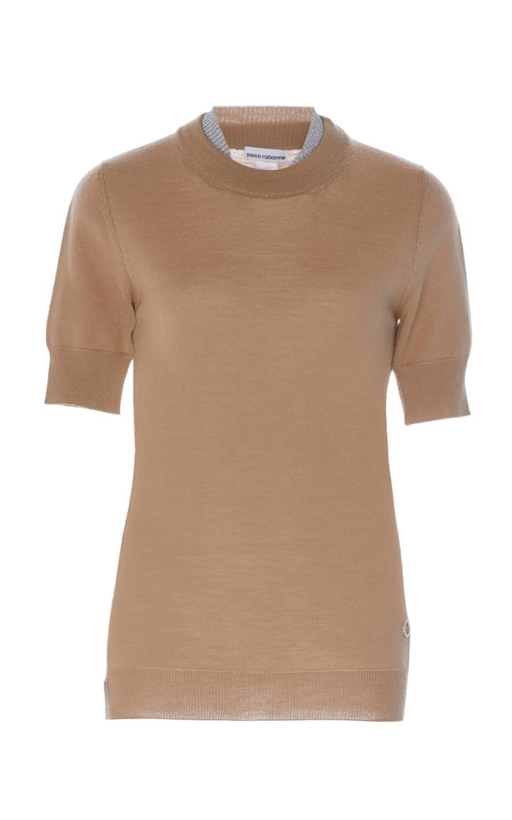 Paco Rabanne Short Sleeve Pullover