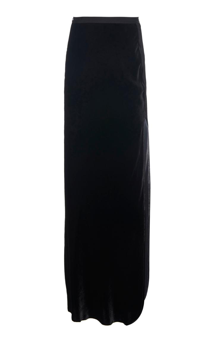 Nili Lotan Azalea Silk-satin Maxi Skirt