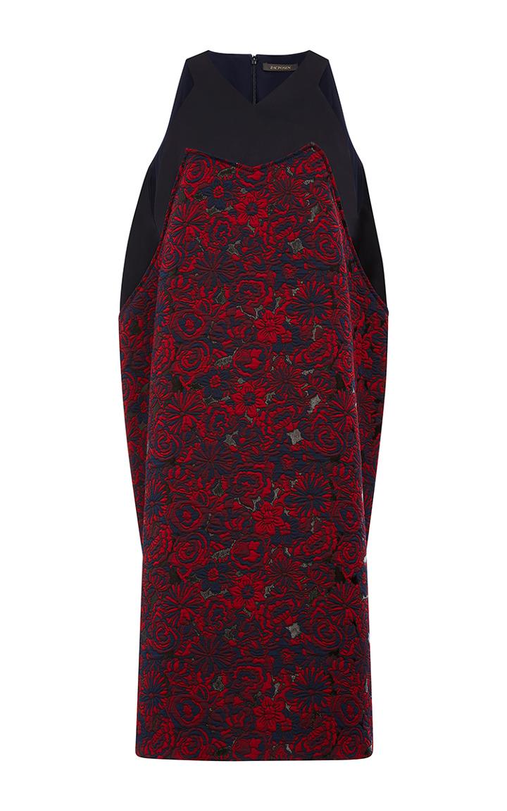Zac Posen Novelty Jacquard Shift Dress