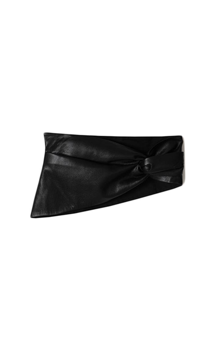 Moda Operandi Nanushka Antrim Wrapped Obi Leather Belt