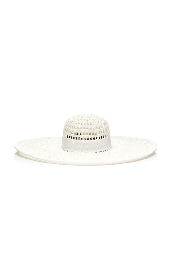 Eugenia Kim Exclusive Wide-brimmed Straw Sun Hat