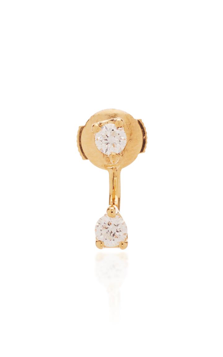 Anita Ko Orbit 18k Gold Diamond Single Earring