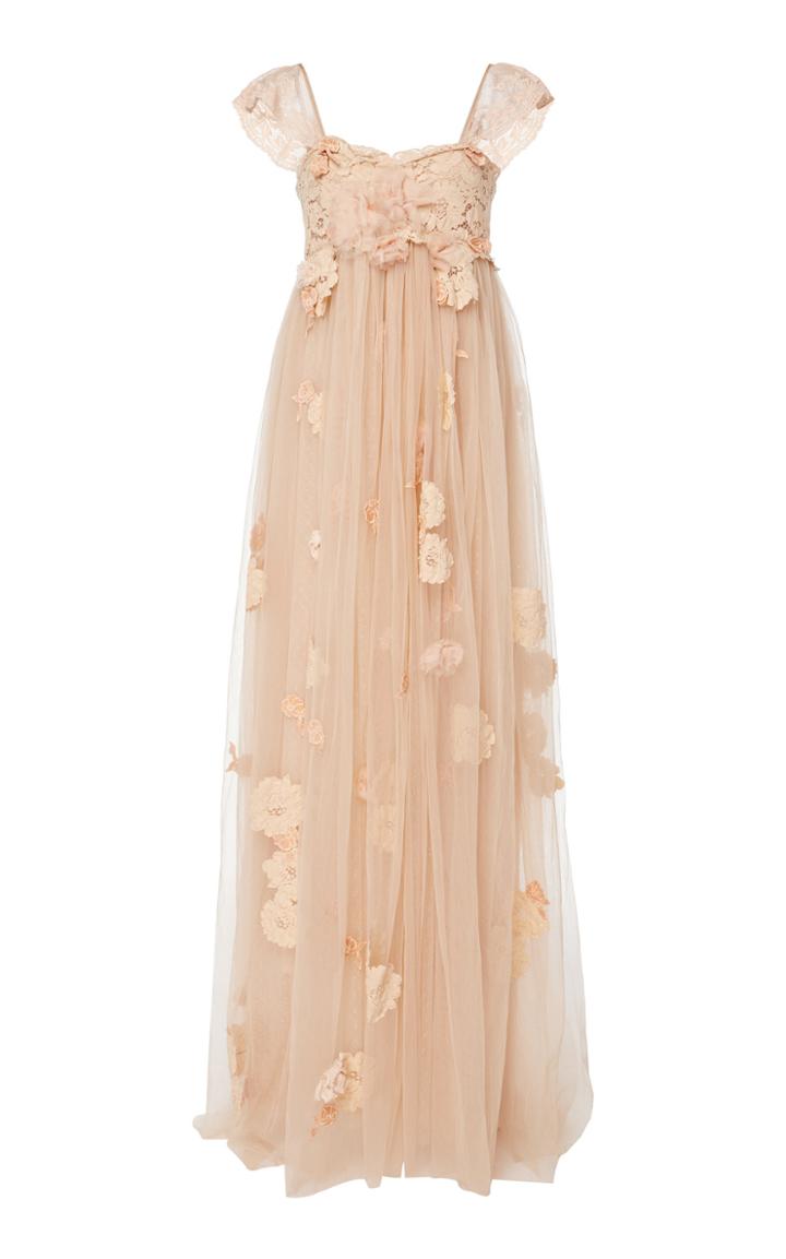 Loveshackfancy Irene Strapless Gown