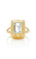 Charlotte Wendes Secret Forest Aquamarine Ring